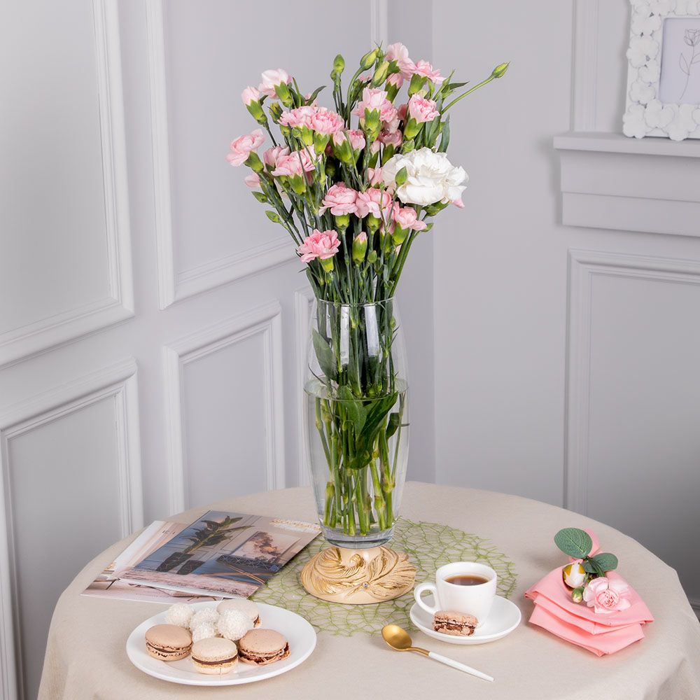 Ваза для цветов Боа Флора Айвори