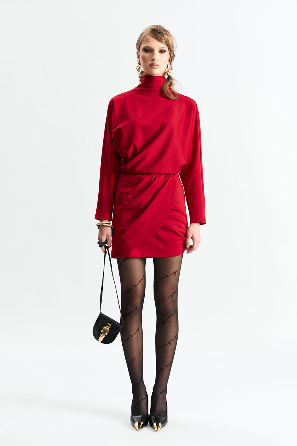 Платье мини 1260 скарлетт