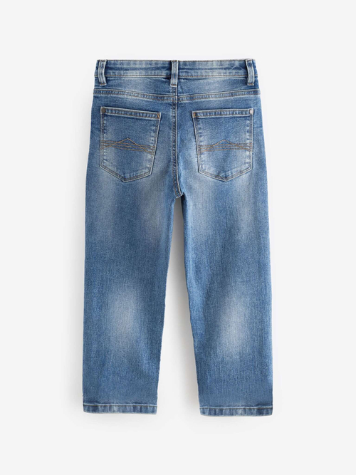 Джинсы стрейч для мальчика Next B51-252, Синий