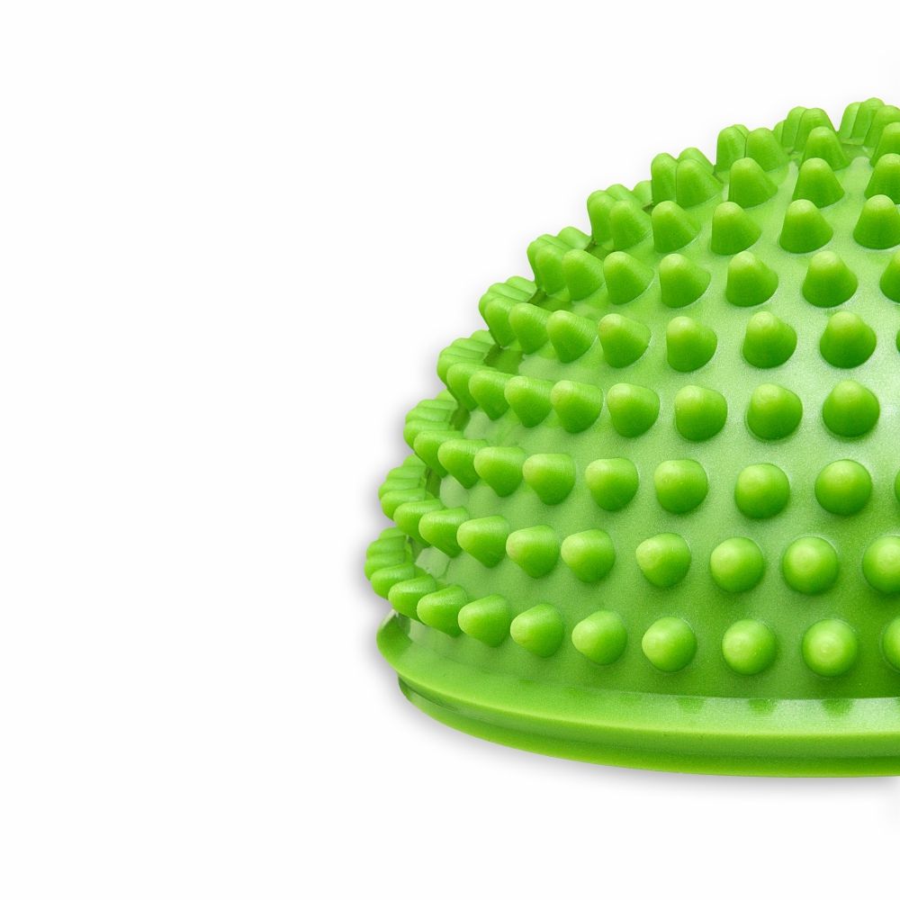 Полусфера массажно-балансировочная (набор 2 шт) зеленый