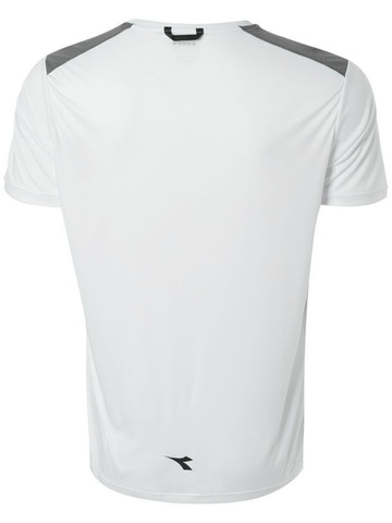 Мужская теннисная футболка Diadora SS T-Shirt Challange - белый
