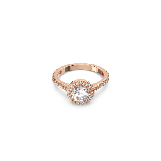 CONSTELLA:RING RND PV L WHITE/ROS 58