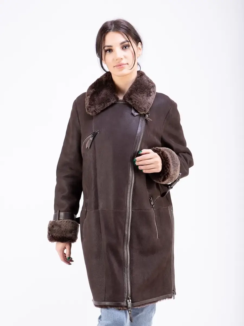 Дубленка женская натуральная Турция