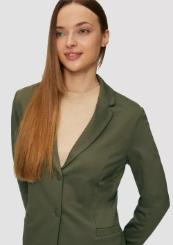 Пиджак из твила из трикотажа Interlock s.Oliver