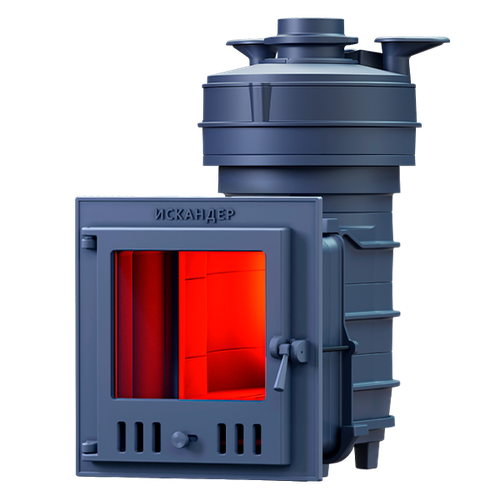Чугунная печь для бани Искандер ЗК 18 (М) Pro
