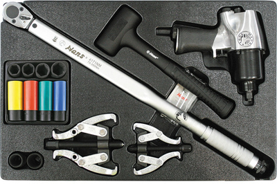 Ударные головки и аксессуары Hans в ложементе, TT-49