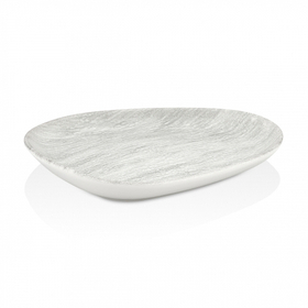 Тарелка мелкая 26*22,5 см,фарфор,серия "Island Ombra", By Bone