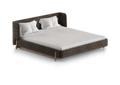 Кровать Basic спальное место 180*200 см (коричневый, рогожка)