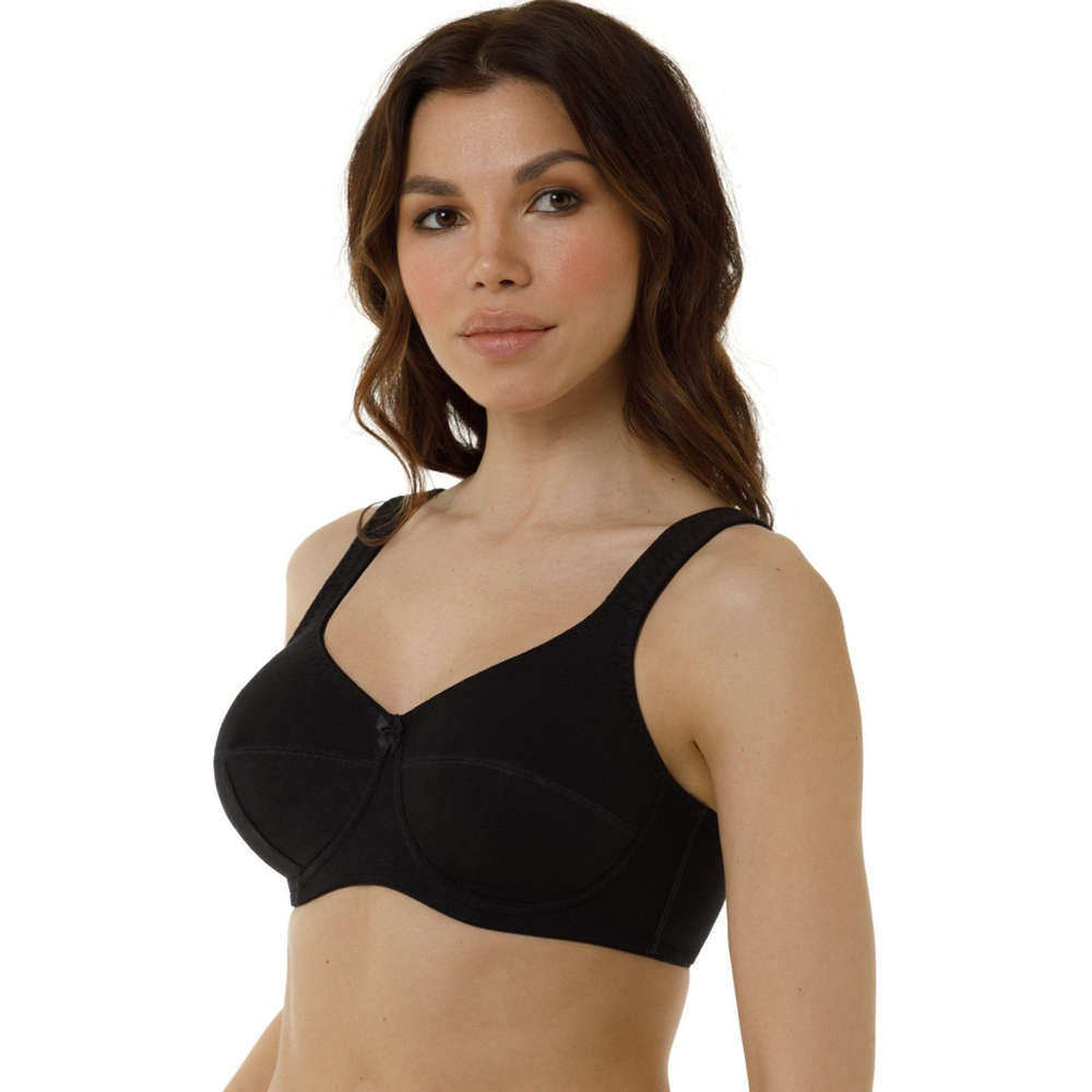 Бюстгальтер без каркасов с мягкой чашкой (Размер: 110F) (Цвет: пудровый)