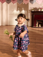 Платье для девочки Next 906-161, Темно-синий