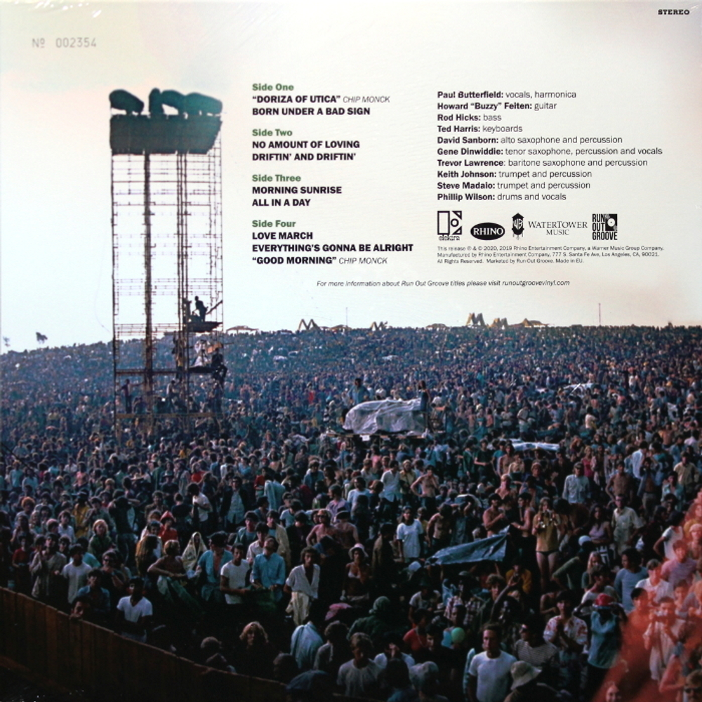 The Paul Butterfield Blues Band / Live At Woodstock (Limited Edition)(2LP)