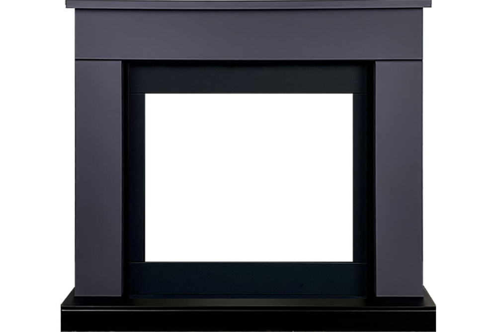 Каминокомплект Bergen 23 (Разборный) - Серый графит с очагом Vision 23 EF LED 3D FX