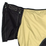 Комбинезон для собаки дождевик вырез на девочку бежево-коричневый Brutal heart  White wolf