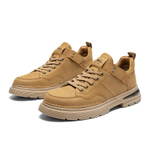 G.N.SHIJIA Work Boots Men"s Low top Yellow/Brown