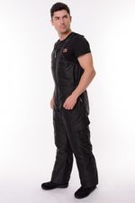 Зимний костюм для охоты и рыбалки ONERUS "Горный -15" (Таслан, Черный) Полукомбинезон