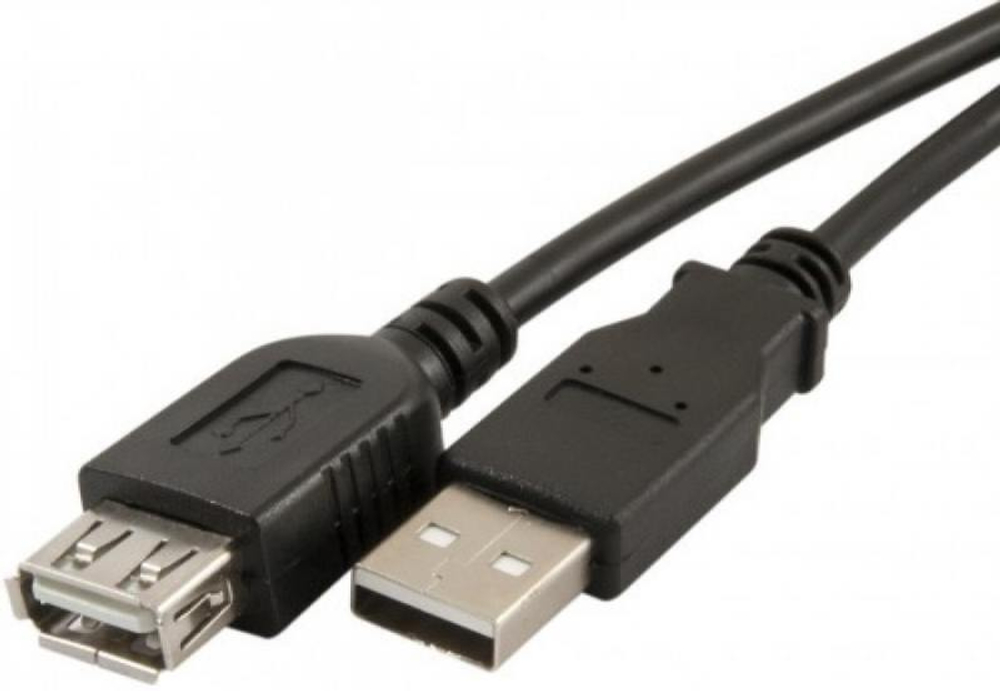 Кабель USB AM - AF PERFEO 1.8 m
