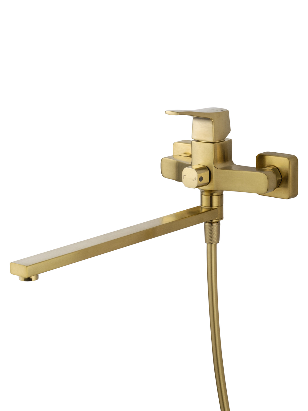 Смеситель для ванны WONZON & WOGHAND FLEX, Брашированное золото (WW-639906-BG)