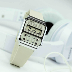 Японские наручные часы Casio Vintage A100WEF-8A с хронографом