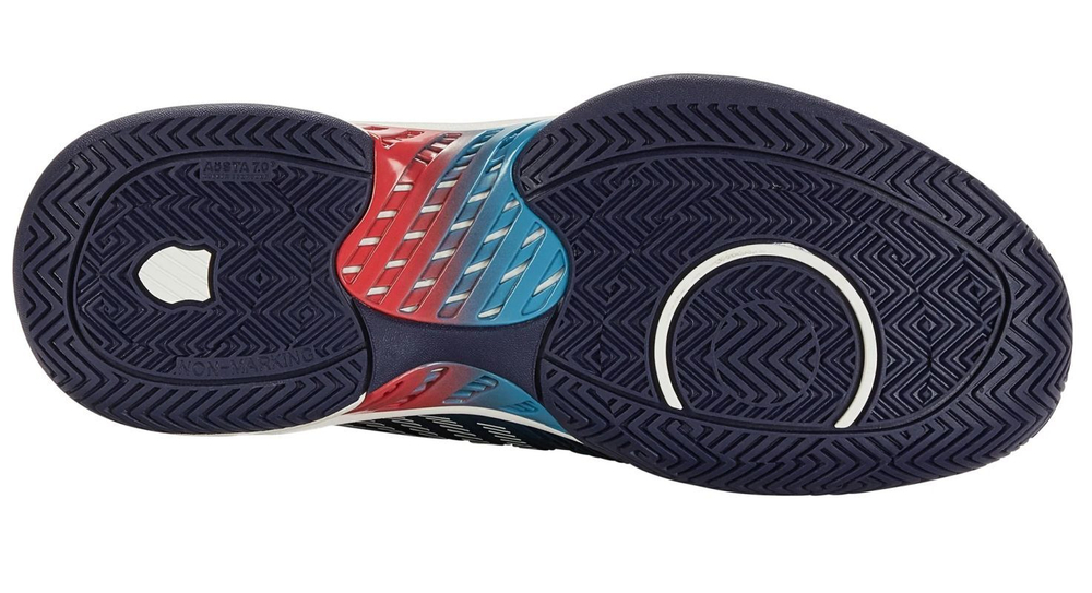 Теннисные кроссовки K-Swiss Hypercourt Supreme - blue opal/blanc de blanc/lollipop