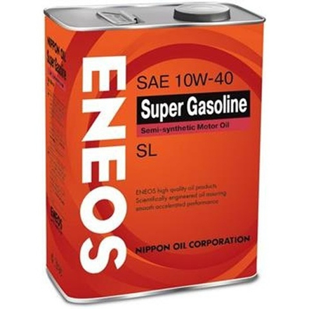 Моторное масло ENEOS SL 10w40 4л полусинтетика