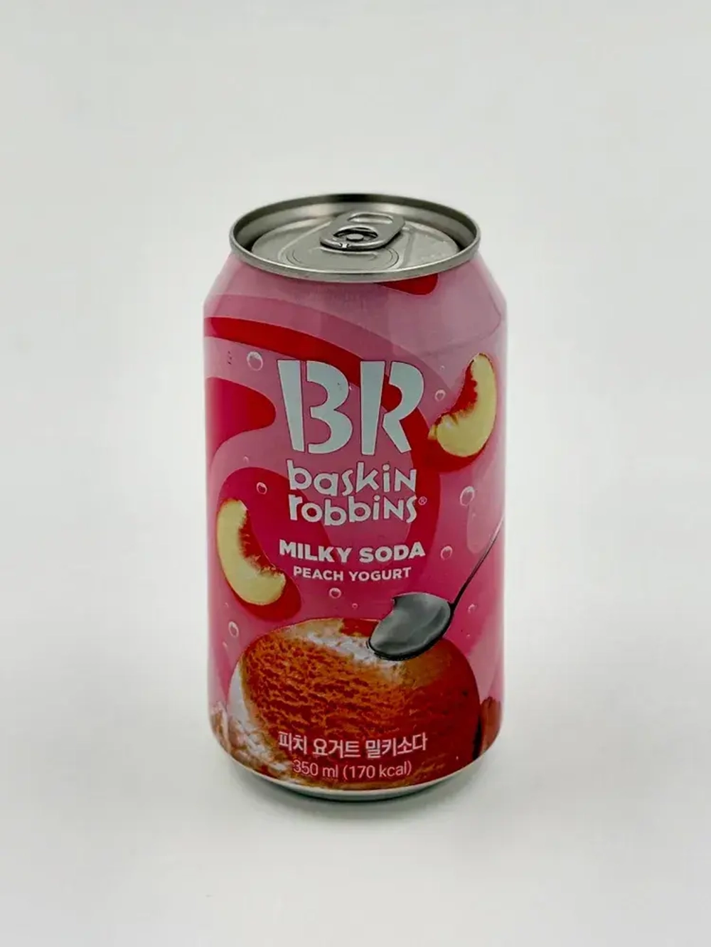 Напиток Basking Robbins Soda peach yogurt, 350 мл
