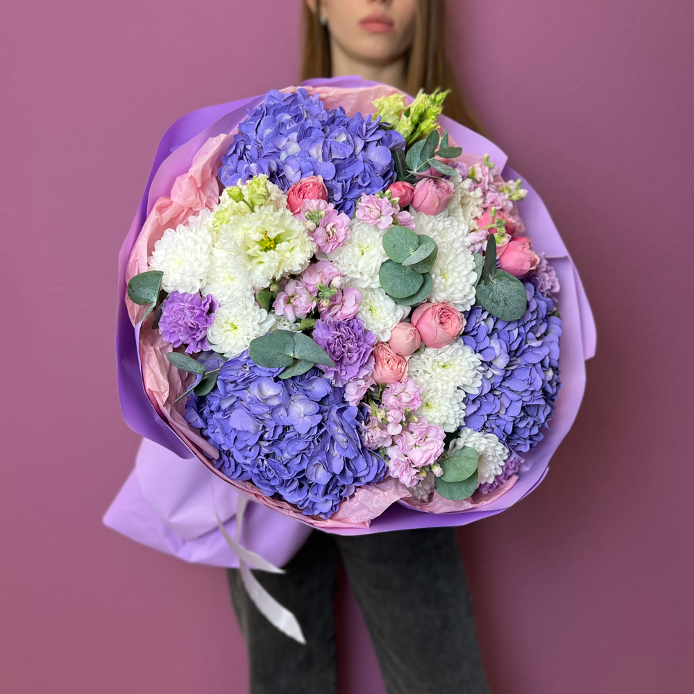 Букет "Лиловое вдохновение" #14