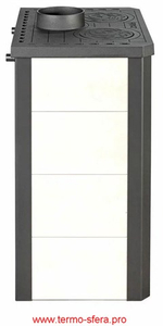 Печь-камин БАВАРИЯ с плитой