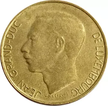 5 франков 1990 Люксембург