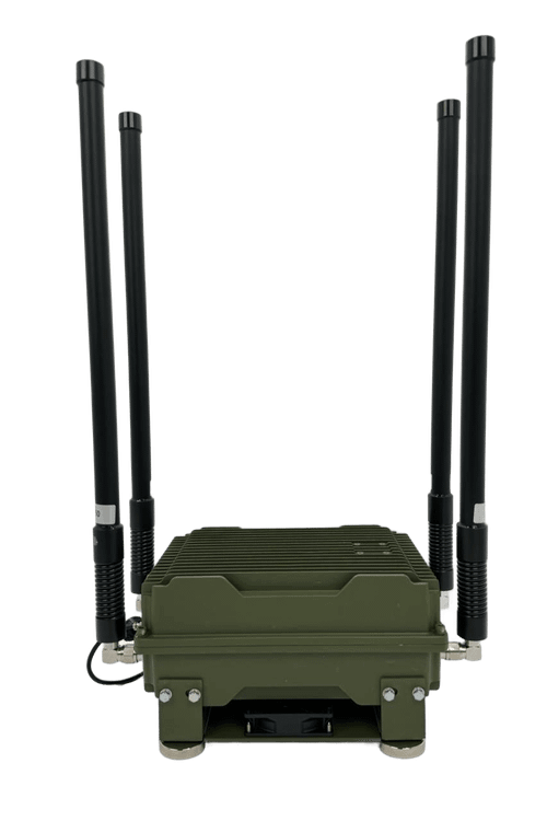 Автомобильный подавитель FPV дронов ГЕРАНЬ-4 4 канала