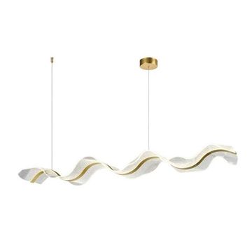 Подвесной светильник 50W 3500K APL.080.13.50 серебро/прозрачный/золото Viven Aployt