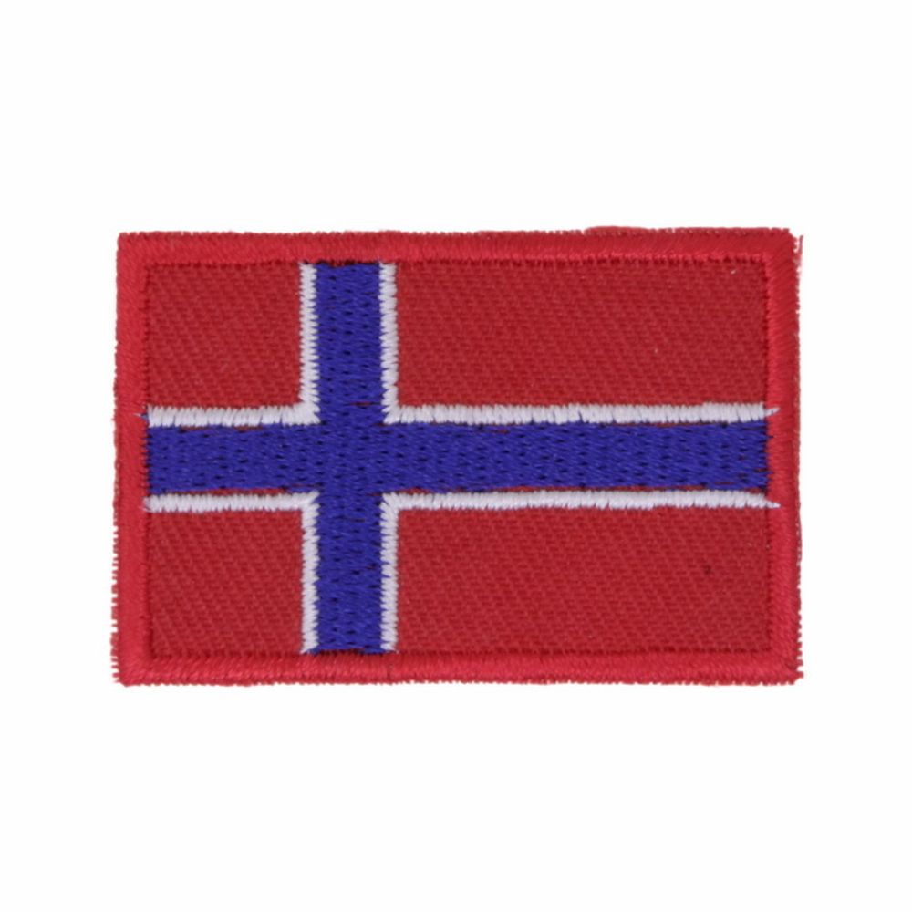 Нашивка Флаг Норвегии (45х30мм)