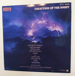 Kiss Creatures Of The Night (France 1982)