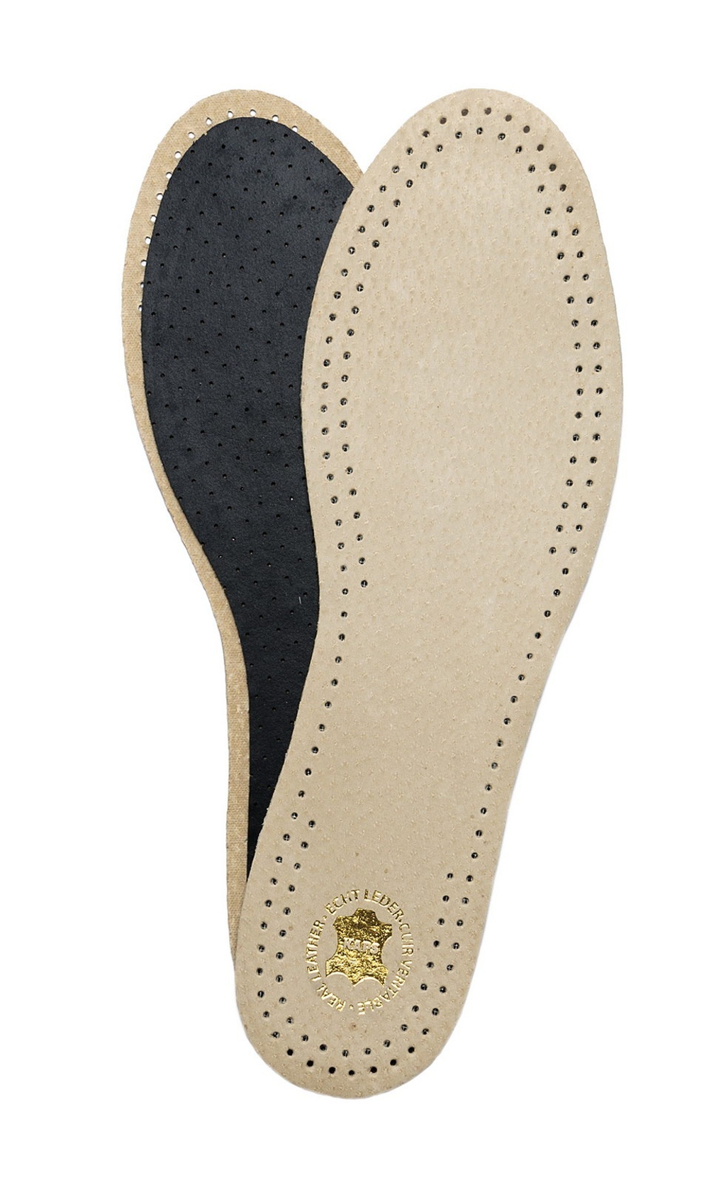 Белые кожаные стельки с углем для предотвращения запаха пота ног и образования мозолей Kaps