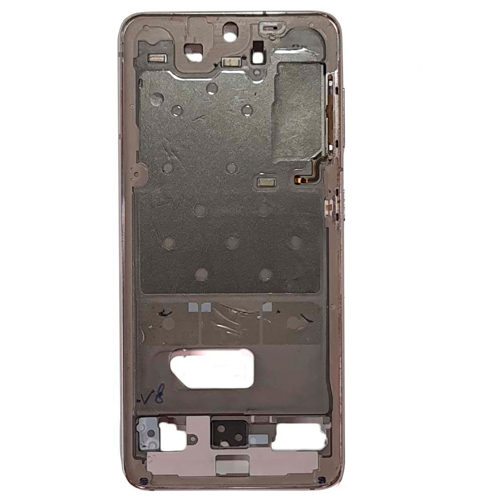 Рамка дисплея для телефона Samsung S21 (SM-G991B), Rose Gold