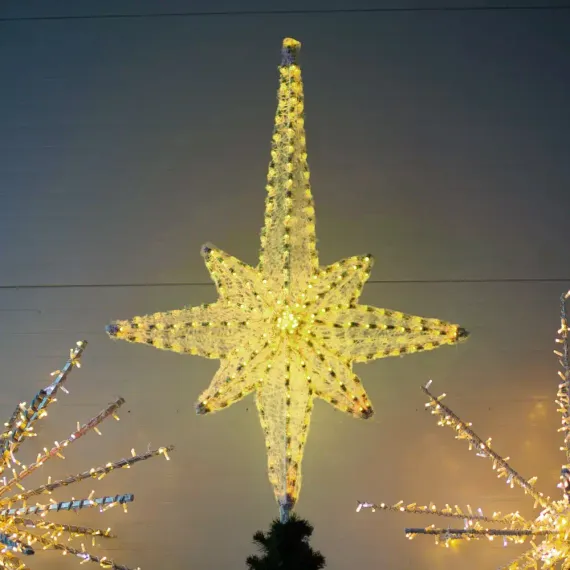 Макушка Роза Ветров RGB 150 см. для елей высотой от 10 до 20 м., Green Trees (roz-150rgb)