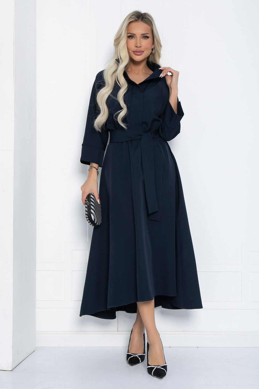 Платье Лорита (темно-синее) П12433-16 LT Collection