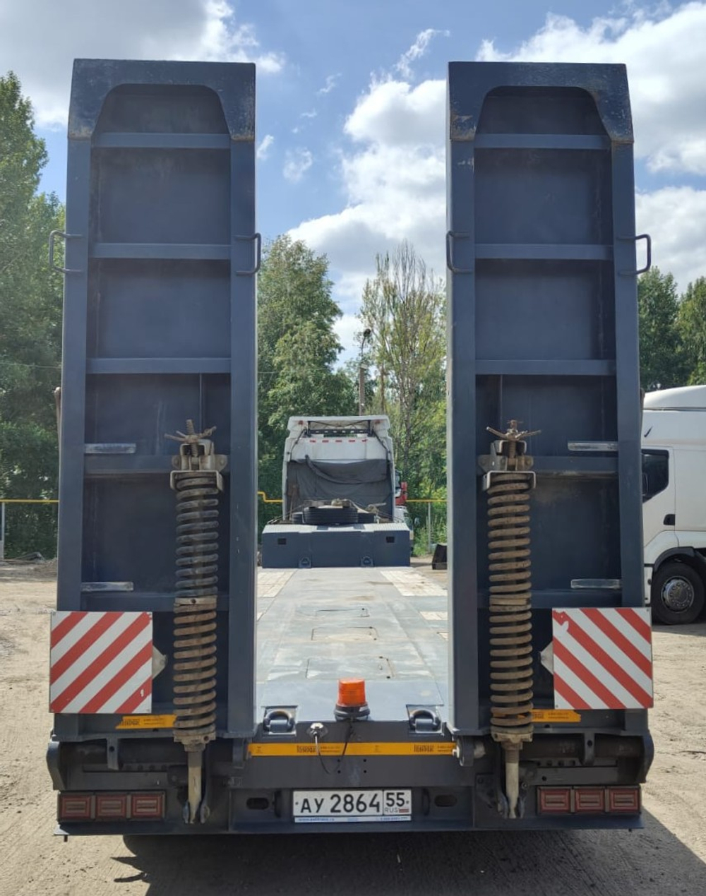 Политранс 94183* Полуприцеп тяжеловоз 3 оси 94183-010 (Не раздвижной)