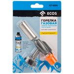 Горелка газовая-лампа паяльная портативная ECOS GT-900, цанговое соединение