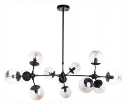 Люстра на штанге Arte Lamp A1664SP-12BK