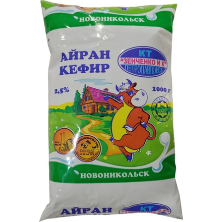 Кефир Зенченко 2,5% 1 л тфа