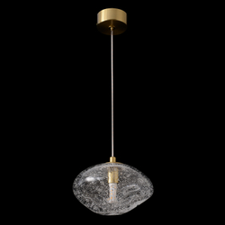 Светильник подвесной Crystal Lux FORMLESS SP1 TRANSPARENT