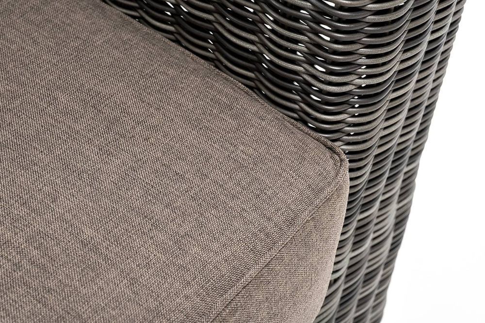 "Боно" лаунж-зона из искусственного ротанга, цвет графит