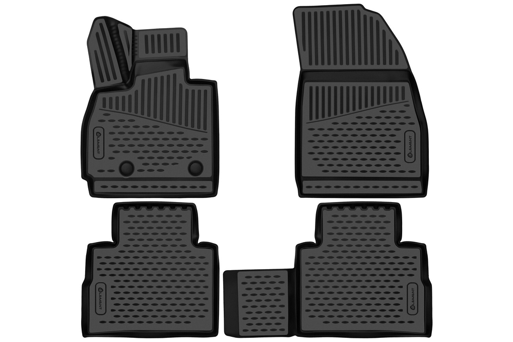 Коврики в салон для EXEED RX 2023 - 4шт. (полиуретан) арт.ELEMENT3DAN0628210K
