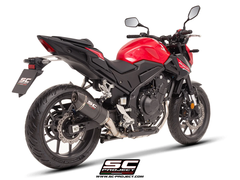 Выхлоп SC-Project Oval carbon