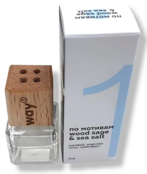 Освежитель воздуха "WAY" №1 для автомобиля и дома,5мл