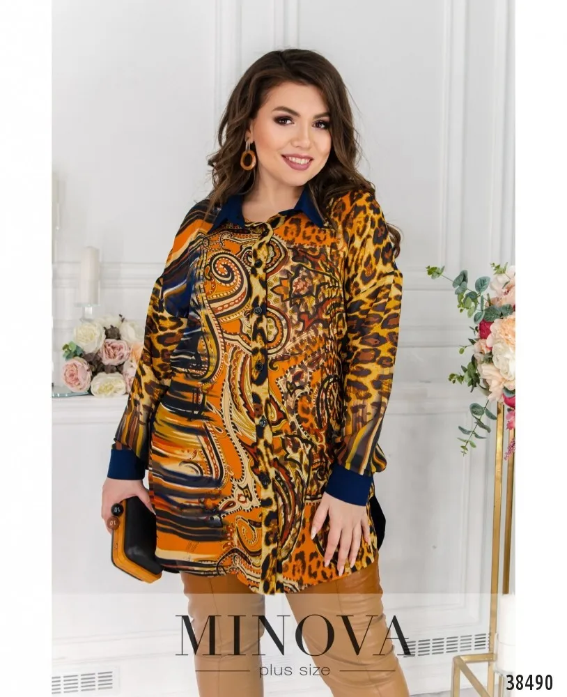 Рубашка 158-индиго Minova