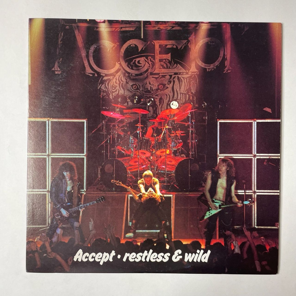 Винтажная виниловая пластинка LP Accept Restless And Wild (Japan 1983) (No Obi)
