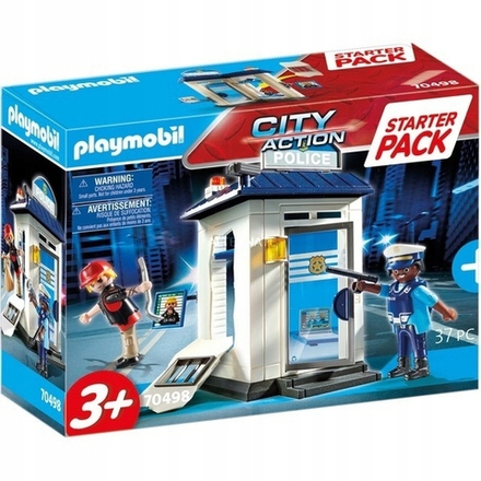 Конструктор Playmobil City Action Стартовый набор Полицейский участок 70498