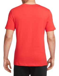 Мужская теннисная футболка Nike Court Tennis T-Shirt - university red
