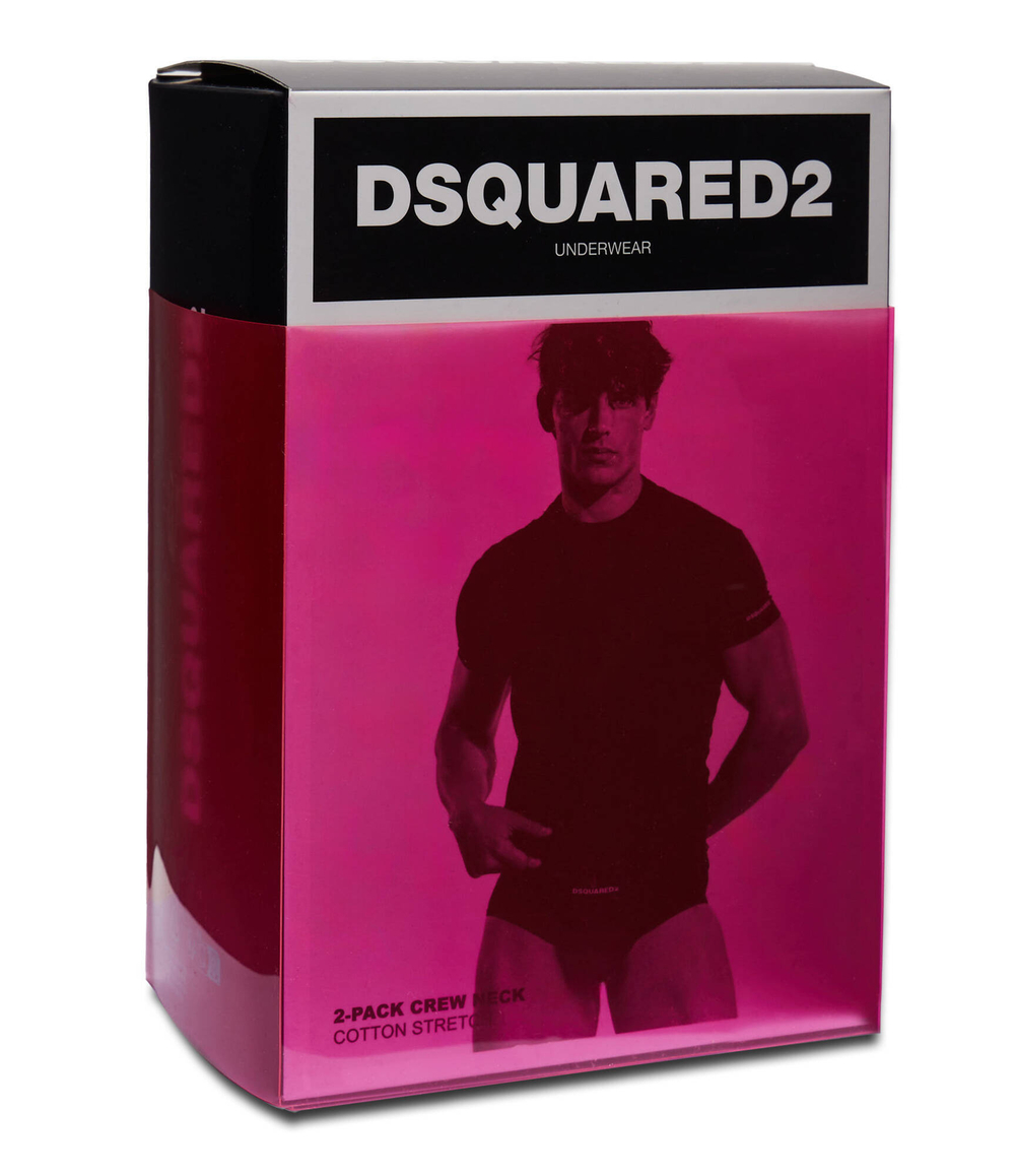 Футболка 2шт. Dsquared2 - белый(DCX250070)